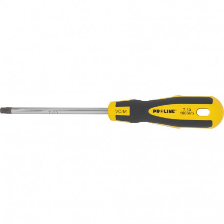 Wkrętak torx z otworem t30*100mm prof. 'soft touch' proline