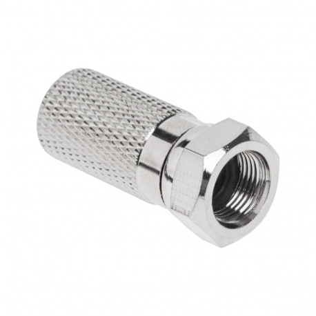 SAT F 9,7mm CU pistik RG11 kaablile (25 tk.)