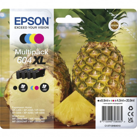 Epson T604XL -mustekasettipakkaus, 4 väriä