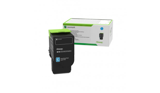 Tooner Lexmark 78C2XC Cyan suuremahuline 5000lk CS421/CS521/CS622 CX421/CX522/CX622/CX625