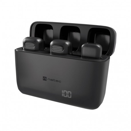 Natec NMI-2253 Hopper must mürasummutusega mikrofon