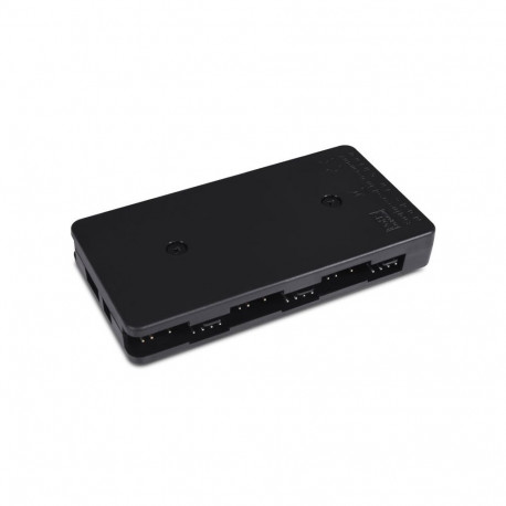 Alphacool Core 6x 4-pin PWM/DRGB splitter, fan controller (black, with SATA power connector)