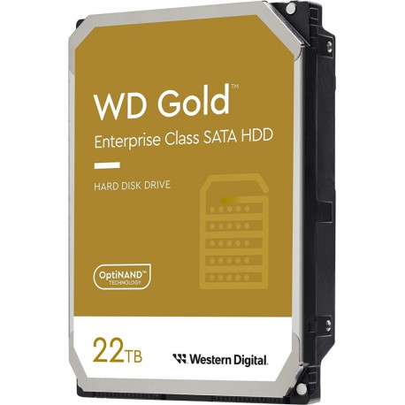 WD Gold Enterprise Class 22TB, hard drive (SATA 6 Gb/s, 3.5", WD Gold)