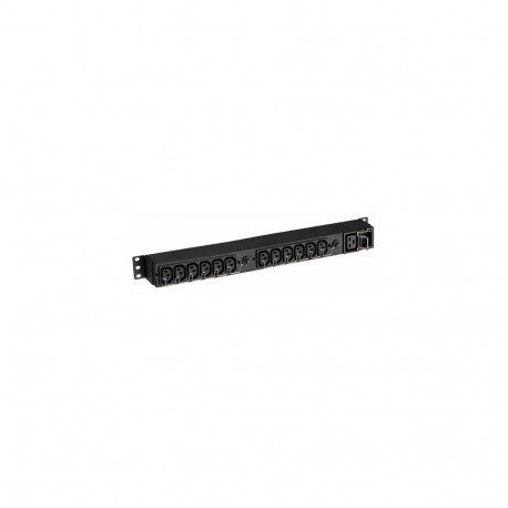 Eaton EFLX12I power distribution unit (PDU) 13 AC outlet(s) 1U Black