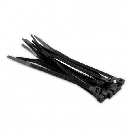 Kreator KRT556008, mustad nailonist kaablisidemed 2,5x120mm, 100tk, 8kg, -10°C kuni 85°C