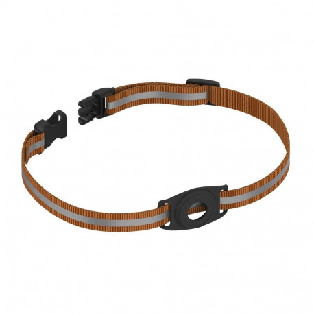 Ümbris Trendybay AirTag koera kaelarihm, nailon, oranž