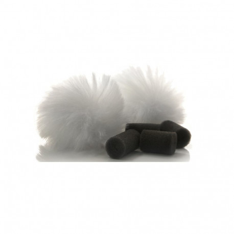 Audio Accessory - Rycote White Lavalier Windjammer (wind protection for lavalier mics, white)