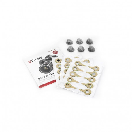 Microphone Windshield - Rycote Micro Windjammer 30 Uses Black