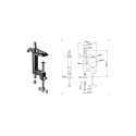 Camera Accessory Manfrotto Klamra 5-80mm Quick Attachment