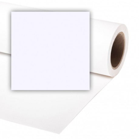 Background Paper - Colorama ARCTIC WHITE 2.18x11m Cardboard Backdrop White