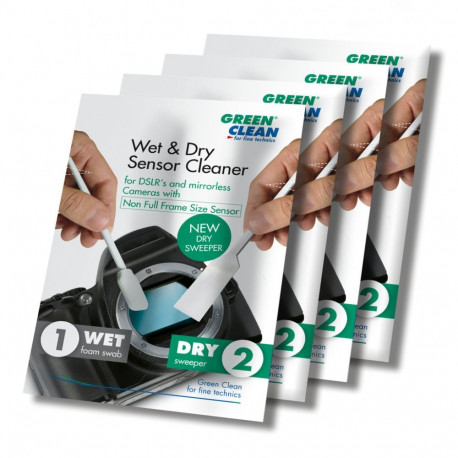 Cleaning Tool - Green Clean Szpatułki Non Full Frame 25 kpl. mokra + sucha