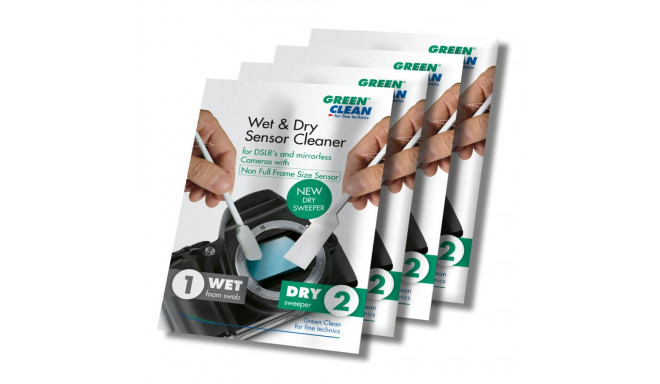 Cleaning Tool - Green Clean Szpatułki Non Full Frame 25 kpl. mokra + sucha