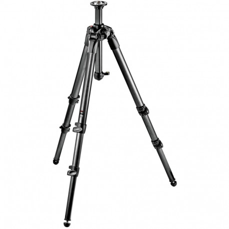 Tripod - Manfrotto 057 Carbon Tripod 3 Sections Quick-Release Black