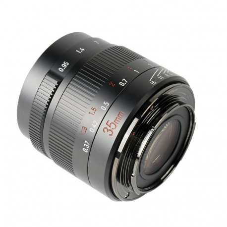 Camera Lens - 7Artisans 35mm F0.95 M43 Prime Lens, F0.95, 0.3m Focus Distance
