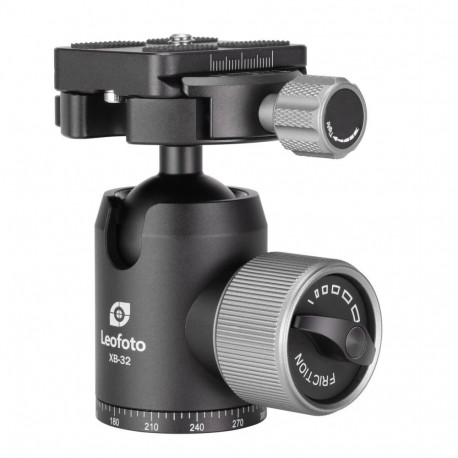 Camera Tripod Head Leofoto XB-32+BPL-50 Aluminum Quick-Release