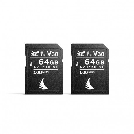 Memory Card - Angelbird AV PRO SD 2 x 64GB V30 Canon Match