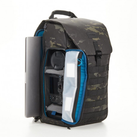 Camera Backpack - Tenba Axis v2 20L, holds 1-2 cameras, 5-7 lenses, MultiCam Black