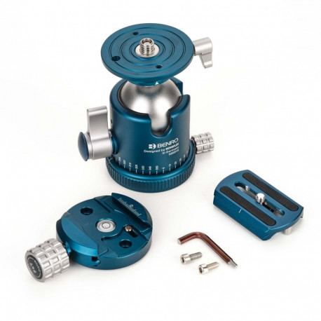 Tripod Head - Benro Novoflex NBBH4 Professional with Quick-Release Plate