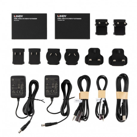 AV Extender - Lindy HDMI KVM IR Extender 150m 1920x1080 60Hz