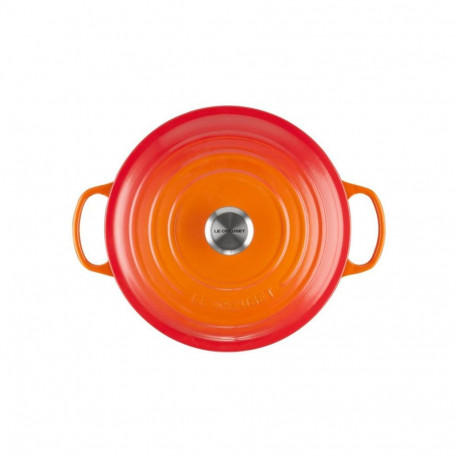 Cookware - Le Creuset Signature Roaster 20cm Round Cast Iron Red