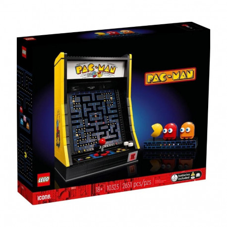 Icons 10323 Pac-Man mänguautomaat klotsid