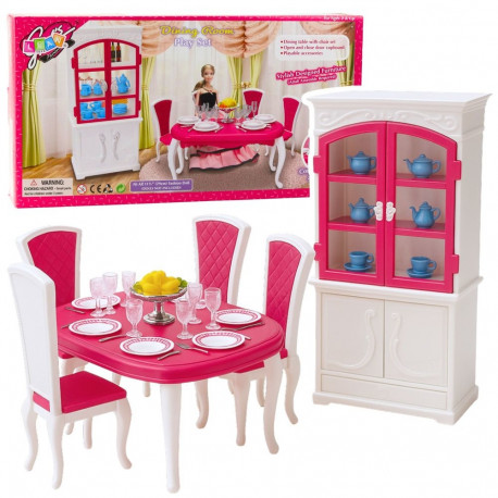 nukumaja söögitoa komplekt laud toolid kummut nõud