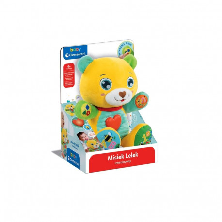 värviline interaktiivne karu Lelek poola keeles Clementoni 50939