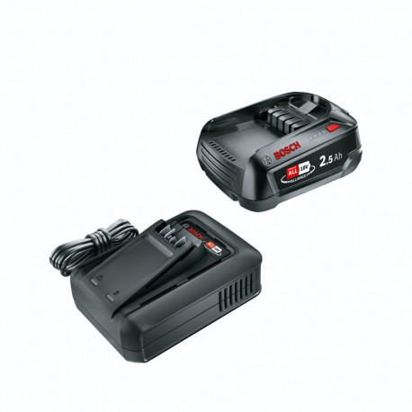 Bosch stardikomplekt 18V 1x 2,5Ah aku + laadija