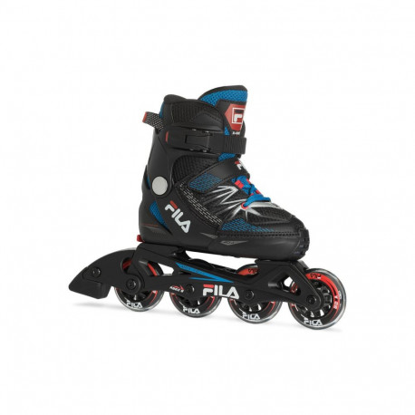 Laste rulluisud FILA X-One, Black/Blue/Red, XL41 (38-41)