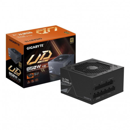 Gigabyte Power Supply||UD850GM PG5 V2|ATX 3.1|850 Watts|Efficiency 80 PLUS GOLD|PFC Active|MTBF 1000