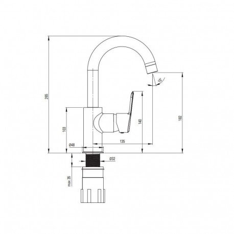 ARNIKA TITANIUM WASHB MIXW/ DN BQA_D24M
