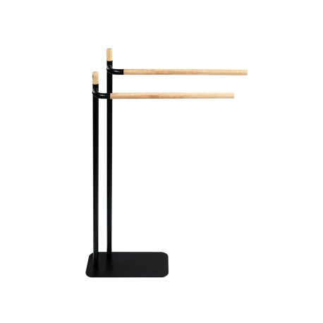 FREE STANDING TOWEL HOLDER ALBANY. BLACK