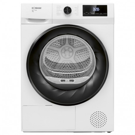 Heat pump tumble dryer Bomann, white