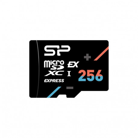 Silicon Power Hypera microSDXC Express kaart 256 GB microSDXC mälukaart klass 10, UHS-I U3, V30, A1