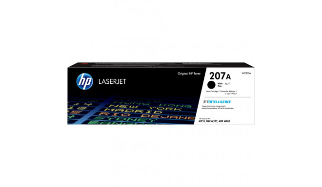 HP toner 207A W2210A must kuni 1350 lehekülge