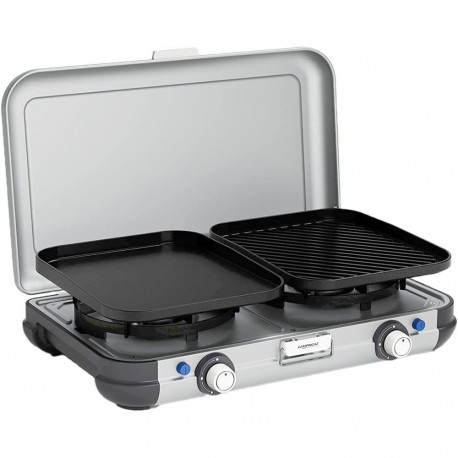 Camping Kitchen grill 2 Grill & Go CV 2x2kW, hall/must