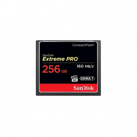 SanDisk memory card CF 256GB Extreme Pro 160MB/s