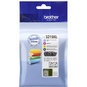 BROTHER LC-3219XLVAL CMYK INK CARTRIDGES MULTIPACK, CMY - 1,500P, BK - 3,000P