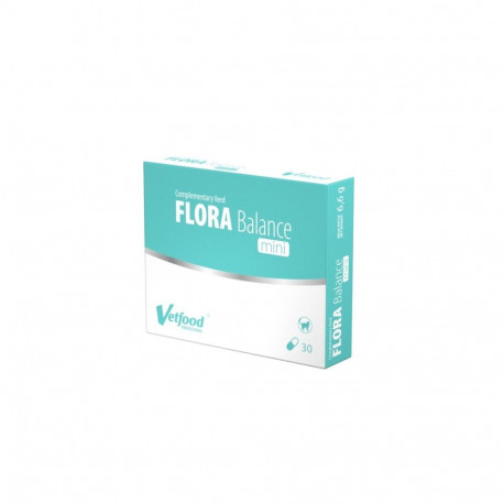 VETFOOD Flora Balance Mini - supplements for cats - 30pcs