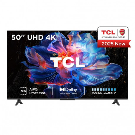 TCL V6C 50V6C TV 127 cm (50") 4K Ultra HD Smart TV Wi-Fi Metallic 260 cd/m²