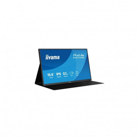 iiyama ProLite P1671HSC-B1 computer monitor 39.6 cm (15.6") 1920 x 1080 pixels Full HD LED Blac