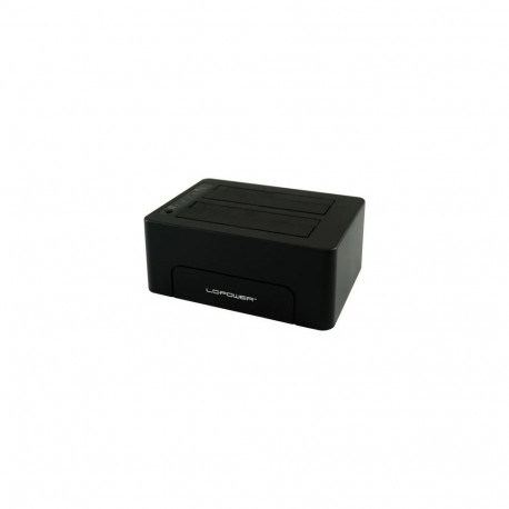 LC-Power LC-DOCK-C storage drive docking station USB 3.2 Gen 2 (3.1 Gen 2) Type-C Black