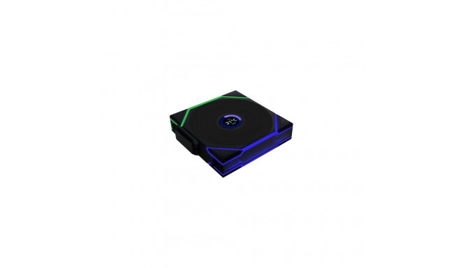 Lian Li Uni Fan TL120 LCD Reverse Blade Wireless Computer case 12 cm Black 1 pc(s)