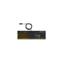 DeLOCK 12115 keyboard Gaming USB QWERTZ German Black