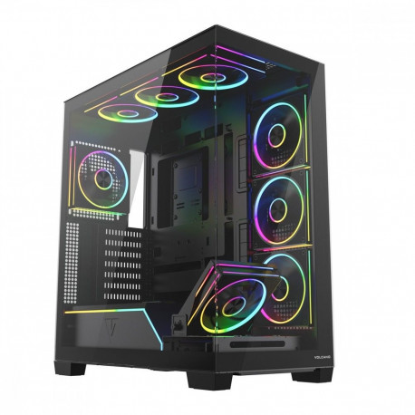 Case PC VOLCANO STELLAR PLUS ARGB MIDI 8F Black