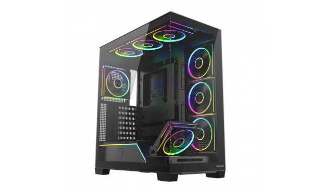 Case PC VOLCANO STELLAR PLUS ARGB MIDI 8F Black