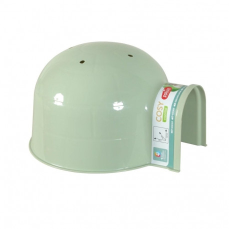 Pet House - ZOLUX Cosy Igloo House for Small Rodents 26.2x28.4x16.5 cm Green