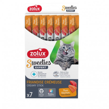 Pet Treat ZOLUX Sweeties Tuna Salmon Grain-Free 7x14g