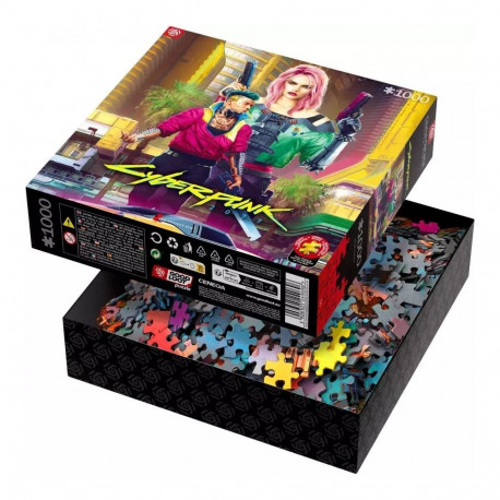 Puzzle - Cenega Publishing Cyberpunk 2077 Kitsch Style 1000 pcs 480x680 mm