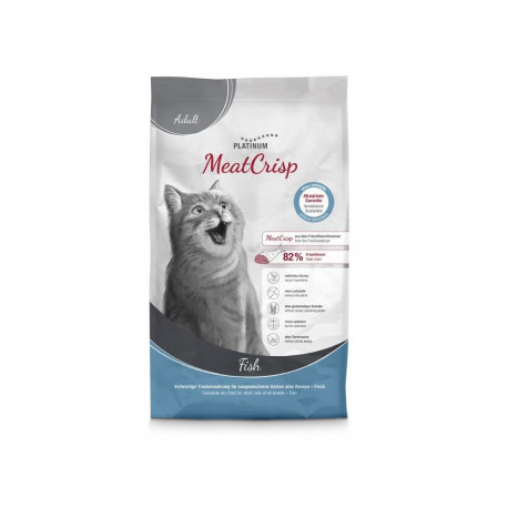 Cat Food - PLATINUM MeatCrisp Adult Fish 1.5kg Gluten-Free